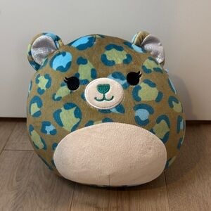 Squishmallow Leopard Print Plush Toy
